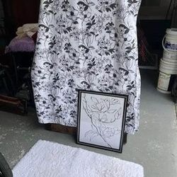 Magnolia Themed Bathroom Decor