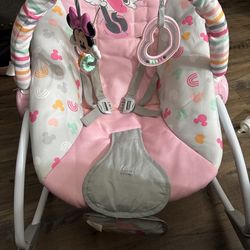 Minnie Mouse baby bouncer