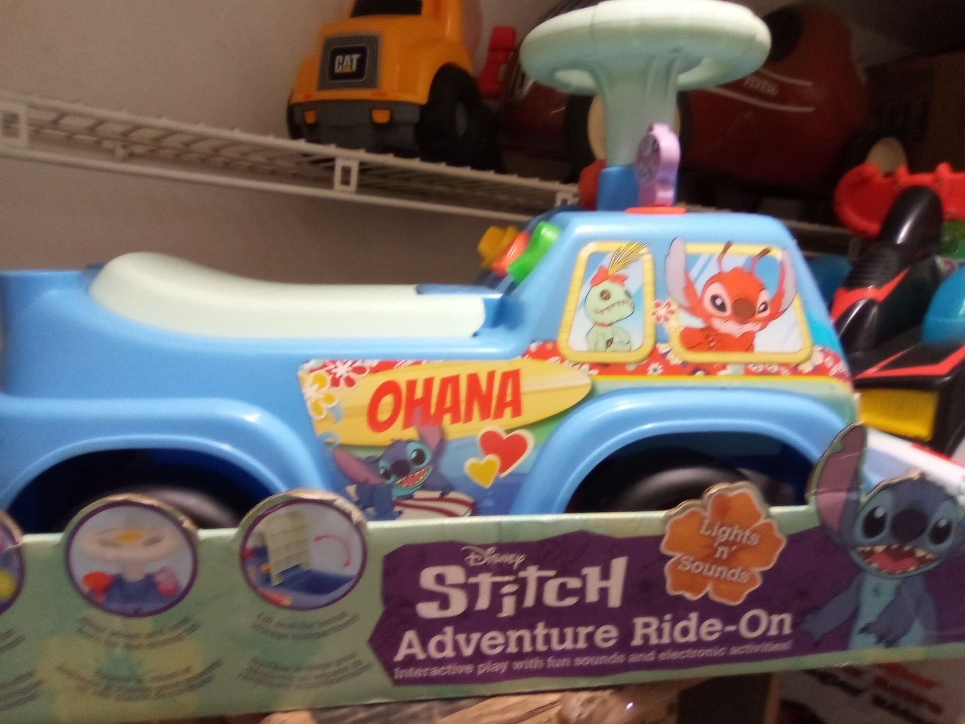 Stitch adventure Ride on