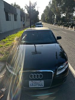 2007 Black Audi A4 Cabriolet