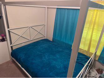 Full size Canopy bedframe for sale.