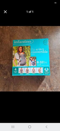 Infantino 4-in-1 Baby Carrier – Like New – Used Only Twice – Original Box