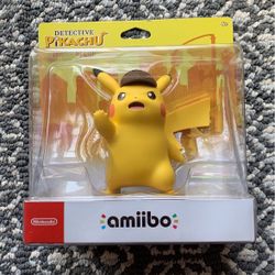 Detective Pikachu Amiibo
