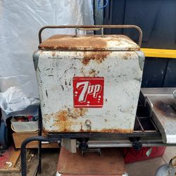 7up Cooler 1950s