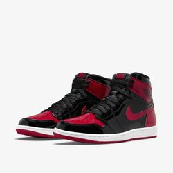 Brand New Air Jordan 1 Patent Bred Size 10.5 Men’s 