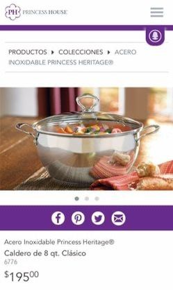 Princess House 6776pot 8 Qrt Special