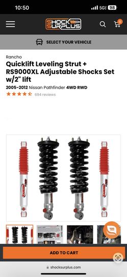 Quick Lift Leveling Kit