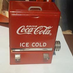 Vintage 1995 Coca Cola Toothpick Dispenser Holds Toothpicks Like New Located In Palm Springs CA 