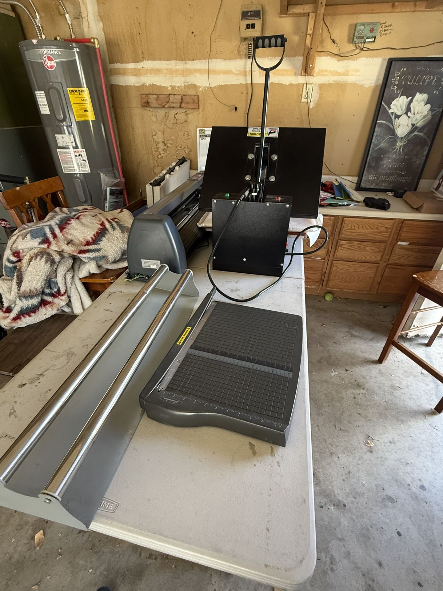 Heat Press, Vinyl Cutter