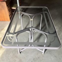 Glass Top Patio Table 