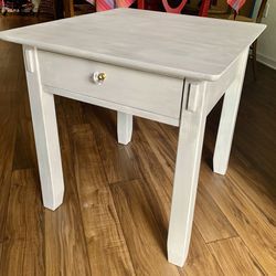 Real wood Nightstand/ End table