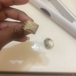 14k Gold Men Rings V1s Or Vs