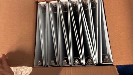Set of 48 binders
