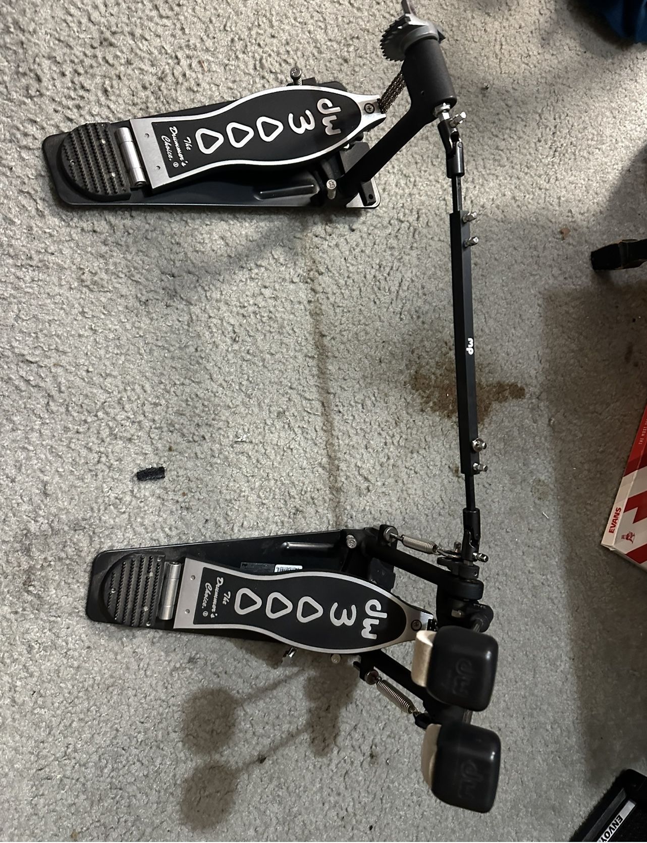 DW 3000 Double Bass Drum pedal Excellent Like New