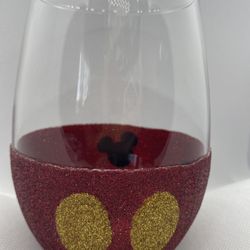 Mickey Stemless Wine Glass