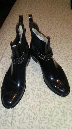 Brand new Henry Ferrera ankle rain boots