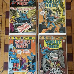Vintage World’s Finest Comics 218,237,240,241