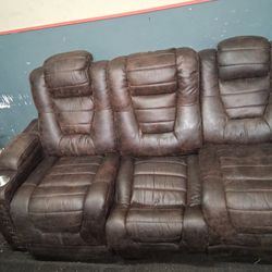 Leather Couch 