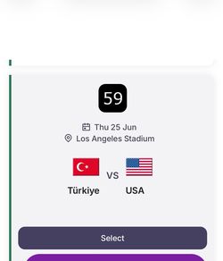 World cup tickets