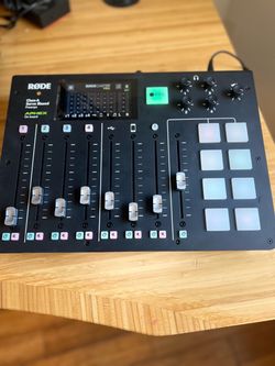 Rode RodeCaster Pro Podcast Mixer and Shure SM7B Dynamic