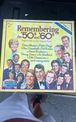 8 Record Album “ Remembering The 50’s And 60’s