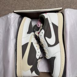Air Jordan 1 Low Travis Scott Mocha Size 11