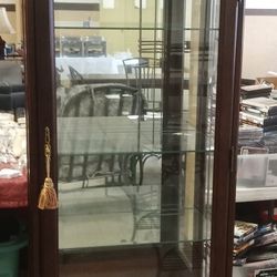 Victorian Style Curio by Jasper Cabinet $100 Firm