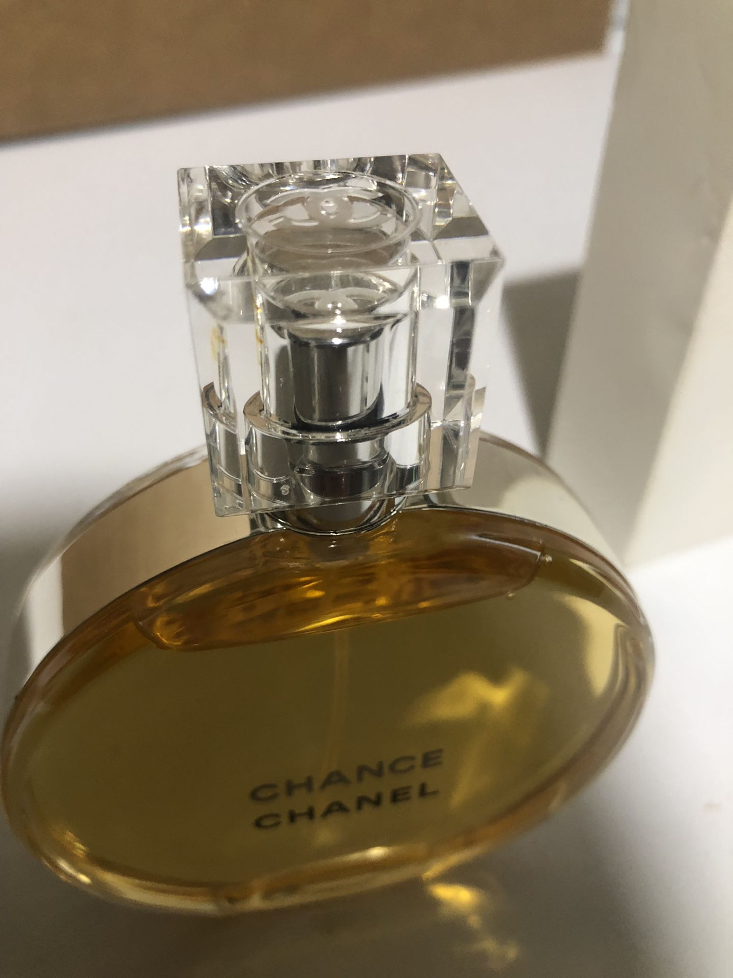 Chanel Chance Eau De Toilette 3.4 Oz. Tester w/ tester box. 100