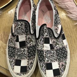 Patchwork Vans Women’s 9