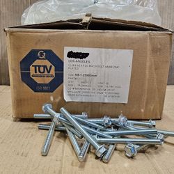 BOLTS M8-1.25x80mm Grade 8.8