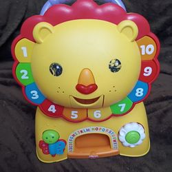 Ride On & Walker Light Up Number Lion.