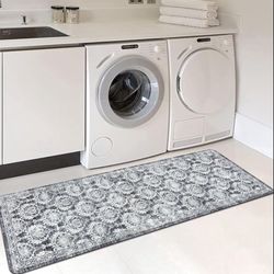 Uphome Vintage Bathroom Or Kitchen Runner Mat