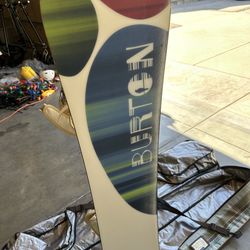 Burton Snowboard, bindings, boots and bag