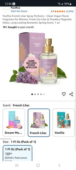 Pacifica French Lilac Eau de Parfum 1 oz