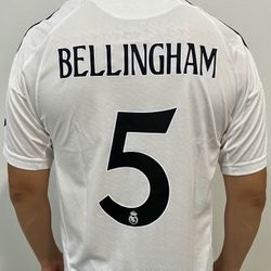 Real Madrid Home Jersey 24/25 Bellingham # 5
