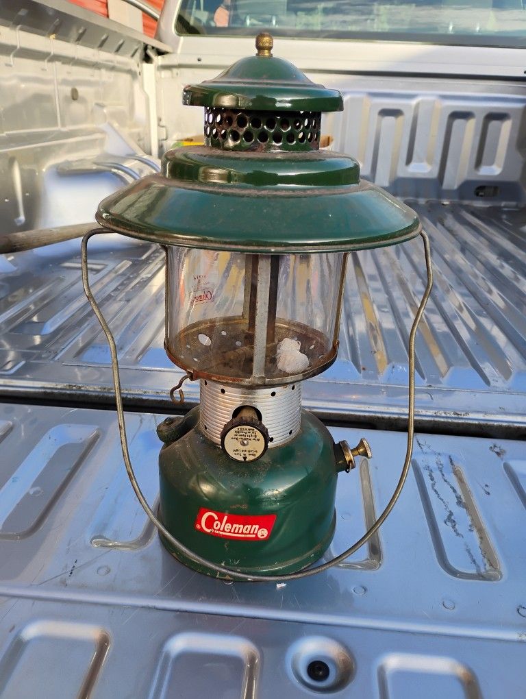 Coleman Lantern USA Camping Hunting Fishing Gas Fuel Light