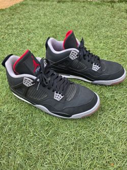 Jordan 4 Bred Golf Shoes