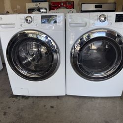 Kenmore LG Washer And Electric Dryer Working 3 Month Warranty 