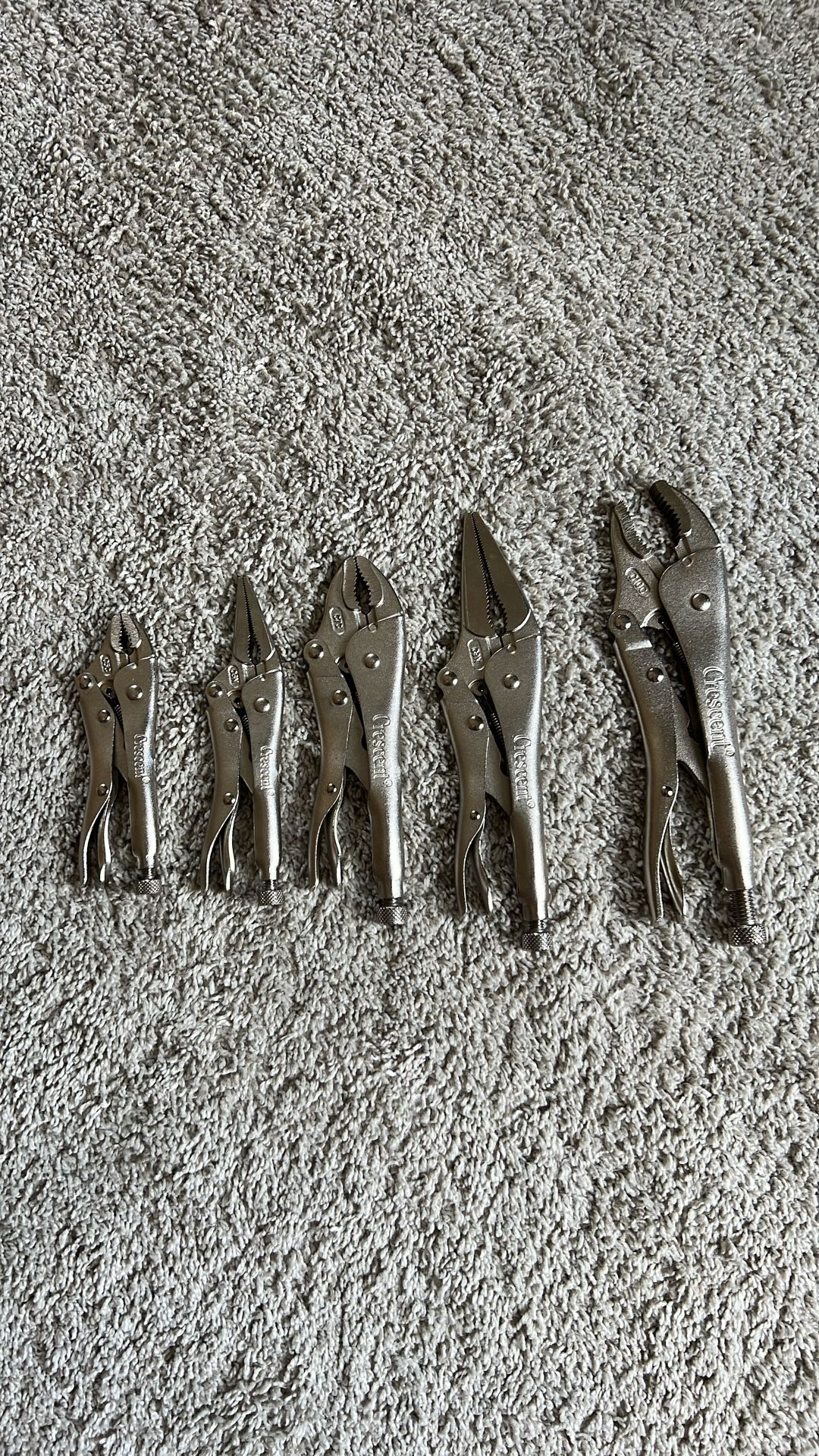 Hand Tools - Mixed Locking Plier Set