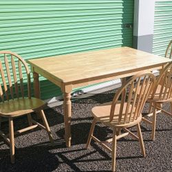 Table And 4 Chairs