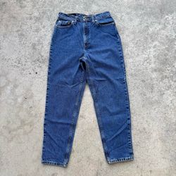 Vintage 90’s Levi's 521 Tapered Fit Tapered Leg  Blue Jeans 28x27