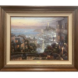 Thomas linkage Painting w Proof Of Authenticity