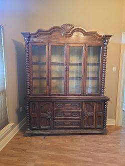 Vintage solid wood cabinet