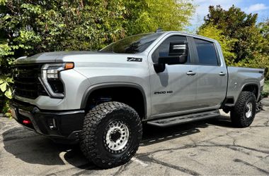 Kmc IMS 552 Silver / Black Ring 18x9 8x180 +0 Offset With Toyo R/T Trail 37x12.50R18 Tires🔥🔥🔥