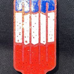 Red, White and Blue Popsicle Car Freshie 