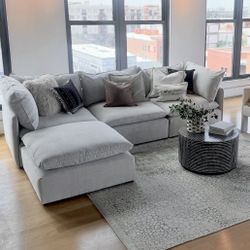 Cb2 Lumis sectional deep width