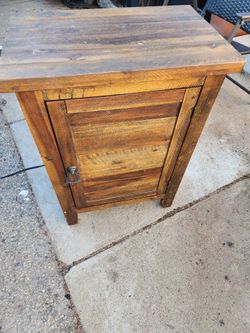 Charging station night stand