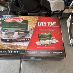 Coleman  Even-Temp 3 Burner Stove