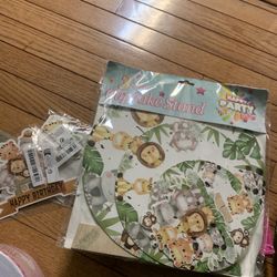 3 Tier Safari Themed Cupcake Stand (New)