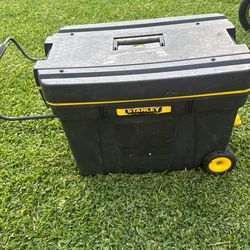 Rollaway tool box with parts trays $20